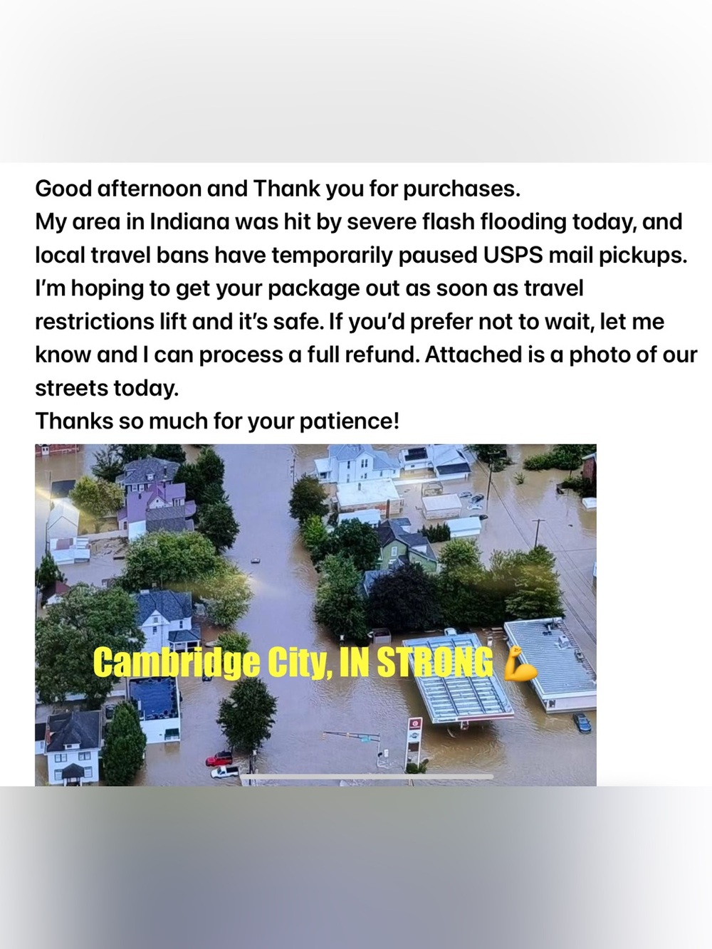 SHIPPING NOTICE‼️/Update as of Sun Aug 16, 2026